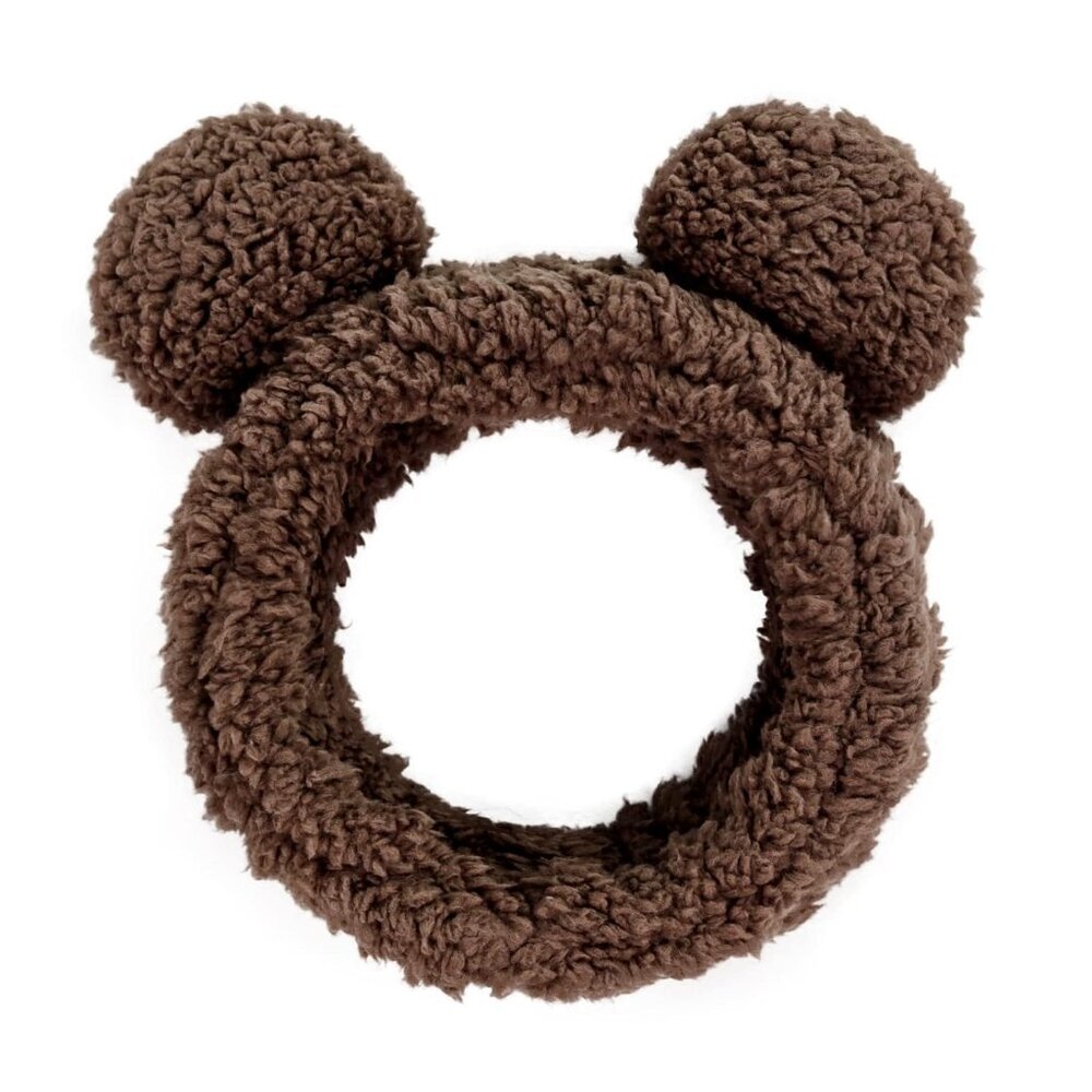 Bear Ears Headbands for Women Girls Face Washing Spa Makeup Hair Bands Korean El